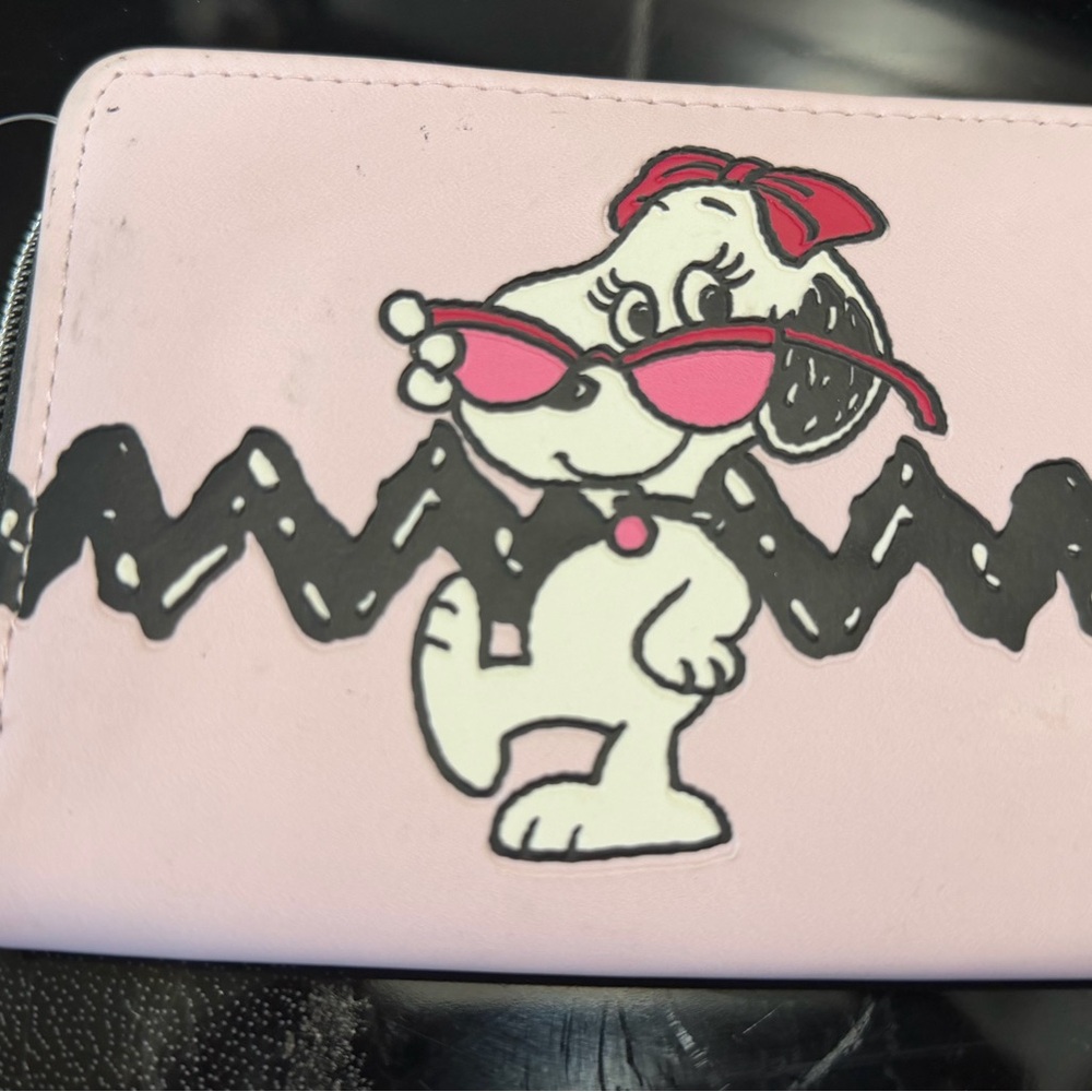 Peanuts Lilac Wallet